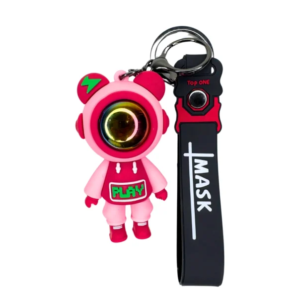 Combo Space Astronaut Keychains Mix Color (pack of 4) - Image 2
