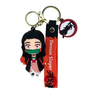 Nezuko Kamado Keychain Demon Slayer Character Anime Keychain