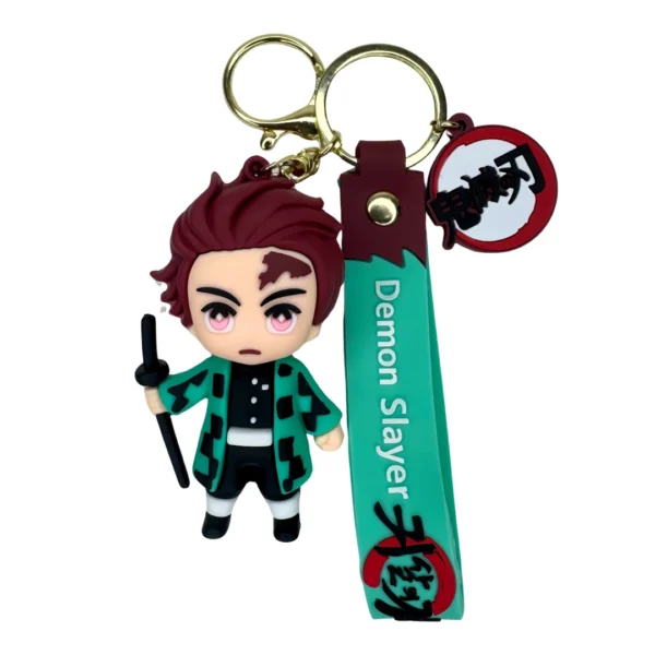 Demon Slayer Anime Character Keychains (pack of 6) - Image 2