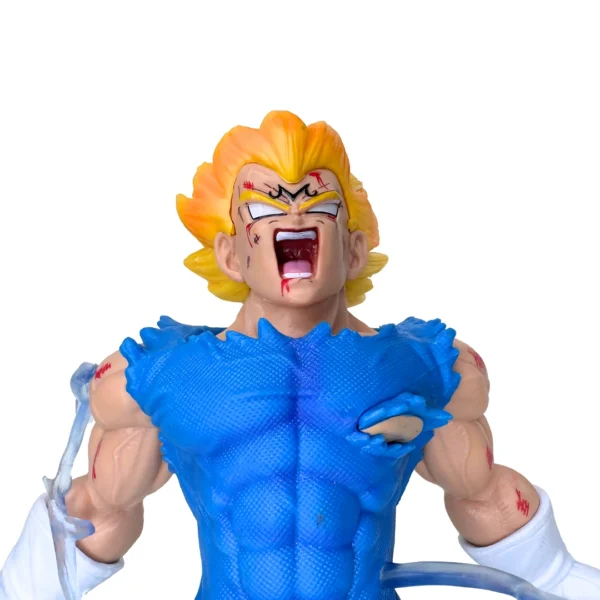 Screaming Blue Majin Vegeta Dragon Ball Figure (27cm) - Image 2