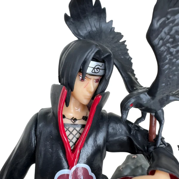 Itachi Uchiha Action Figure with Crow (28 cm) - Image 2
