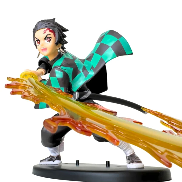 Tanjiro Kamado Flame Breathing Pose Demon Slayer Figure (16cm) - Image 3