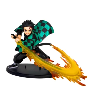 Tanjiro Kamado Flame Breathing Pose Demon Slayer Figure (16cm)